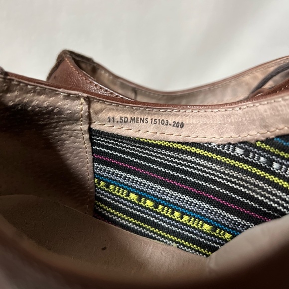 Florsheim Size 11.5 Men’s Brown Leather Lace Up Shoes - Picture 10 of 16